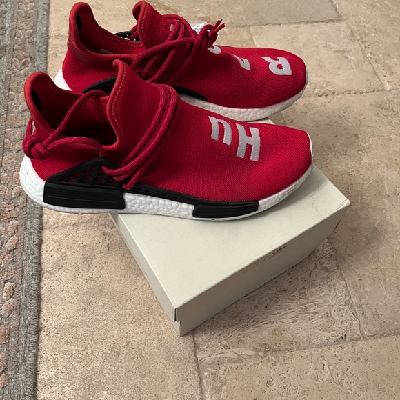 adidas NMD HU Pharrell Human Race Scarlet - Picture 2 of 5